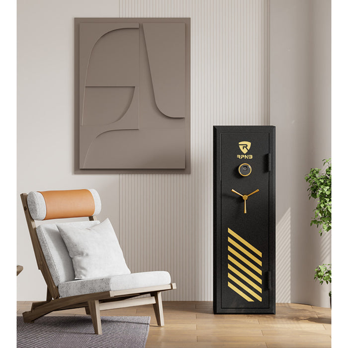RPNB RPFS10-B 10 Gun Fireproof Biometric Digital Safe