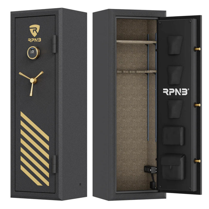RPNB RPFS10-B 10 Gun Fireproof Biometric Digital Safe