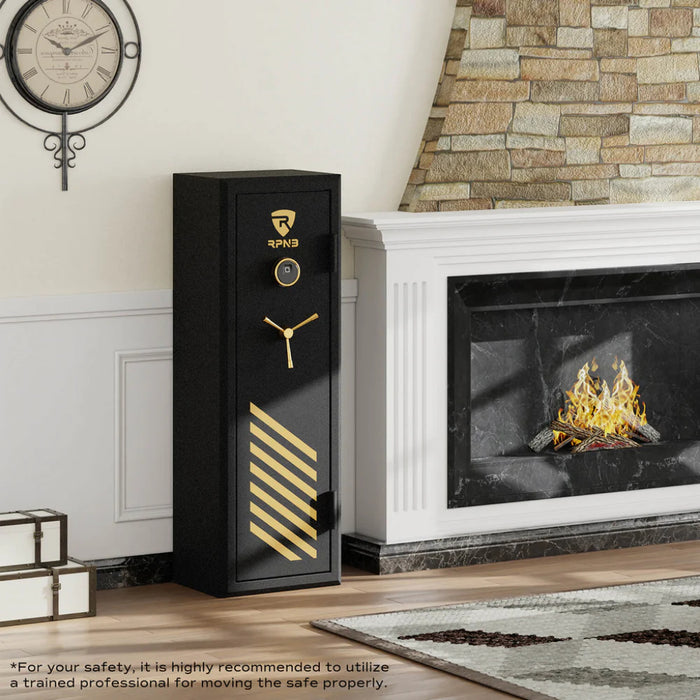 RPNB RPFS10-B 10 Gun Fireproof Biometric Digital Safe