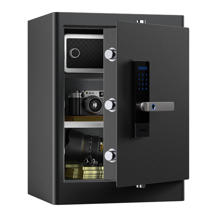 RPNB RPHS60 Smart Touch Screen Biometric Fingerprint Security Deluxe Safe Box